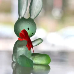 Vessière Cristaux Editions D’Art|Animaux Cristal|Pinpin lapin mansau daum