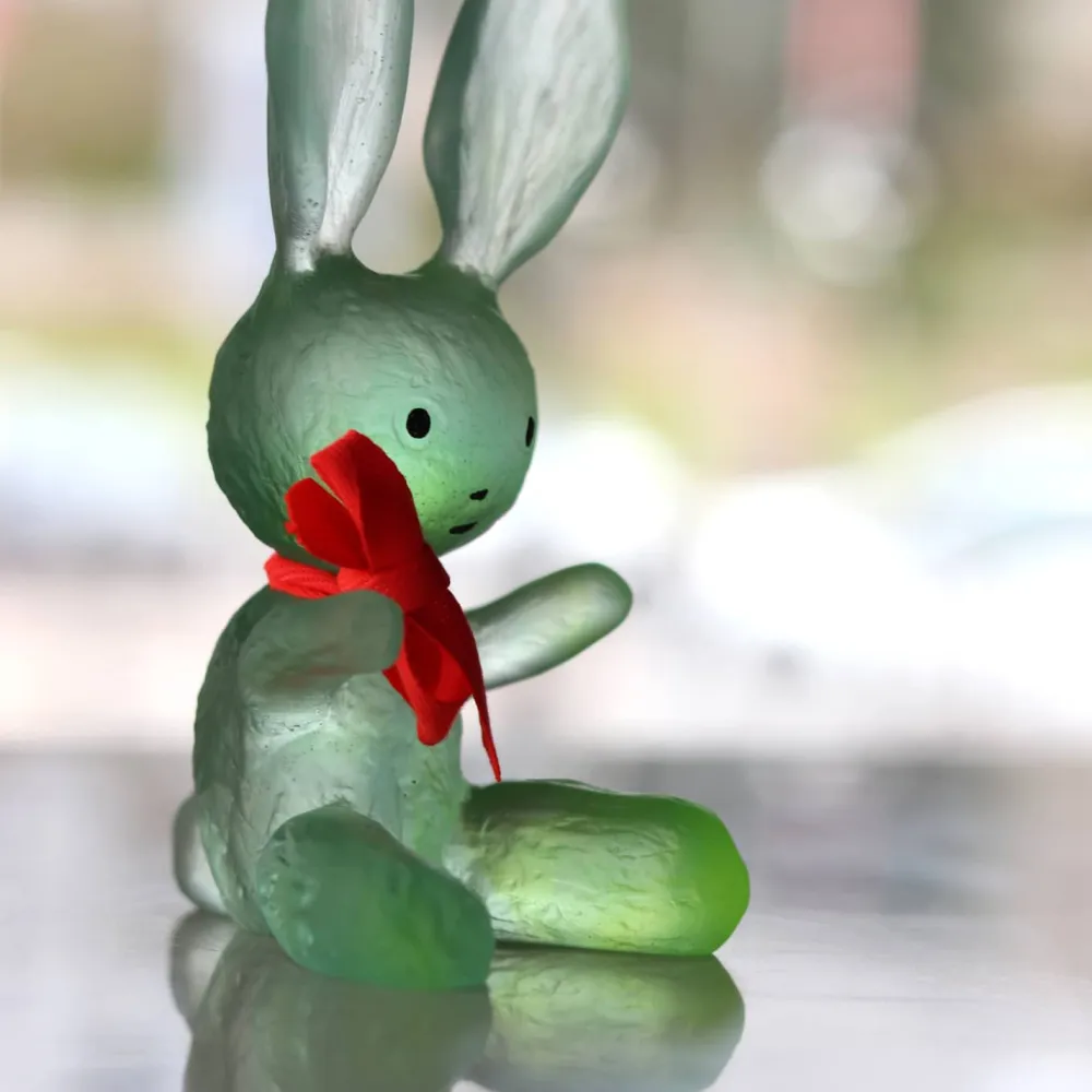 Vessière Cristaux Editions D’Art|Animaux Cristal|Pinpin lapin mansau daum
