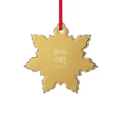 Vessière Cristaux Décoration Noël Baccarat|Décoration|Plaquette Noël 2025 palmette Baccarat