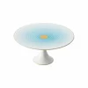 Vessière Cristaux Art De La Table|Assiette Céramique|Plat à mignardises 22 cm Aura Raynaud