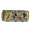 Vessière Cristaux Lunéville|Plat cake fresa barbotine