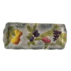 Vessière Cristaux Lunéville|Plat cake fresa barbotine