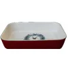 Vessière Cristaux Lunéville|Plat rectangle gratin