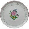 Vessière Cristaux Lunéville|Plat tarte parts egales