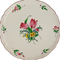 Vessière Cristaux Lunéville|Assiette Céramique|Plat tarte reverbere