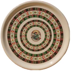 Vessière Cristaux Lunéville|Plat tarte saint petersbourg