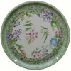 Vessière Cristaux Lunéville|Assiette Céramique|Plat tarte vent de fleurs lunéville