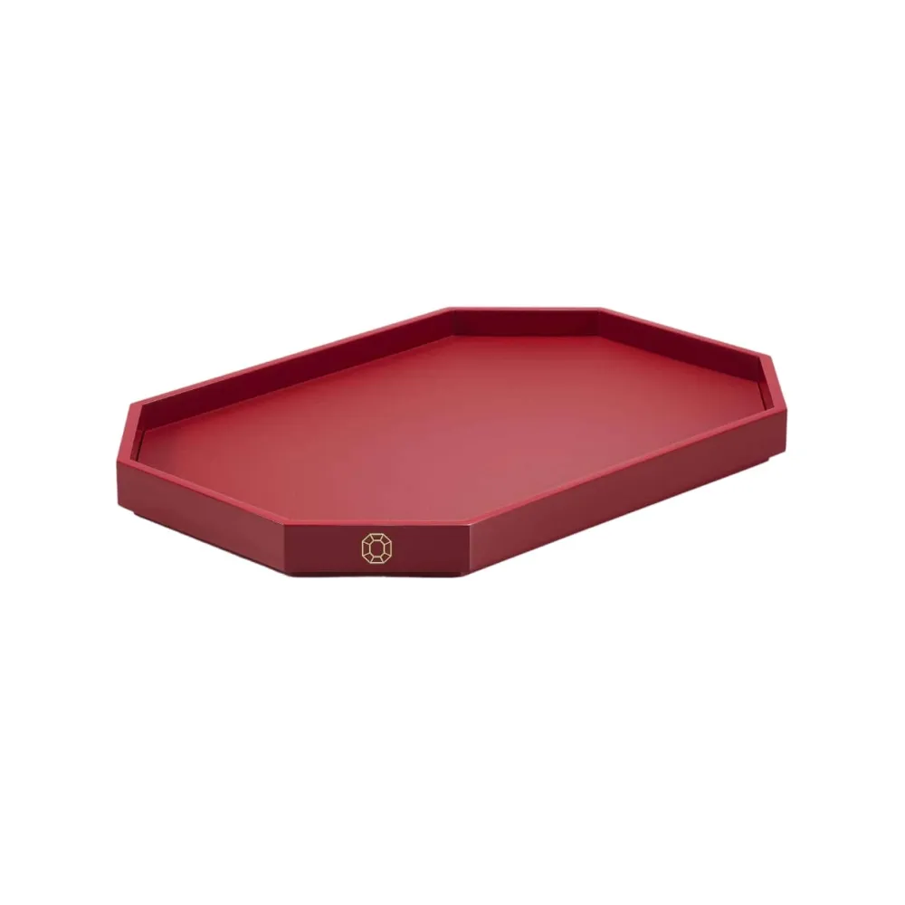Vessière Cristaux Art De La Table|Accessoires Table Cristal|Plateau octogone Baccarat