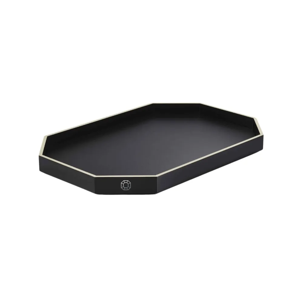 Vessière Cristaux Art De La Table|Accessoires Table Cristal|Plateau octogone Baccarat