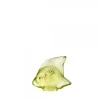 Vessière Cristaux Sculptures Et Figurines|Bestiaire|Poisson jaune lalique