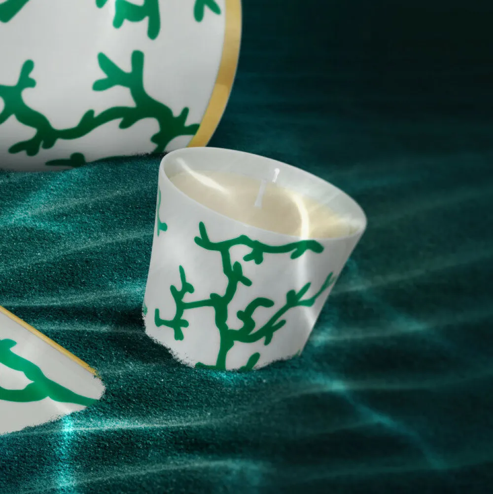 Vessière Cristaux Photophore & Bougie|Pot à bougie porcelaine 8 cm cristobal Raynaud