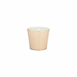 Vessière Cristaux Photophore & Bougie|Pot à bougie porcelaine 8 cm Trésor Raynaud