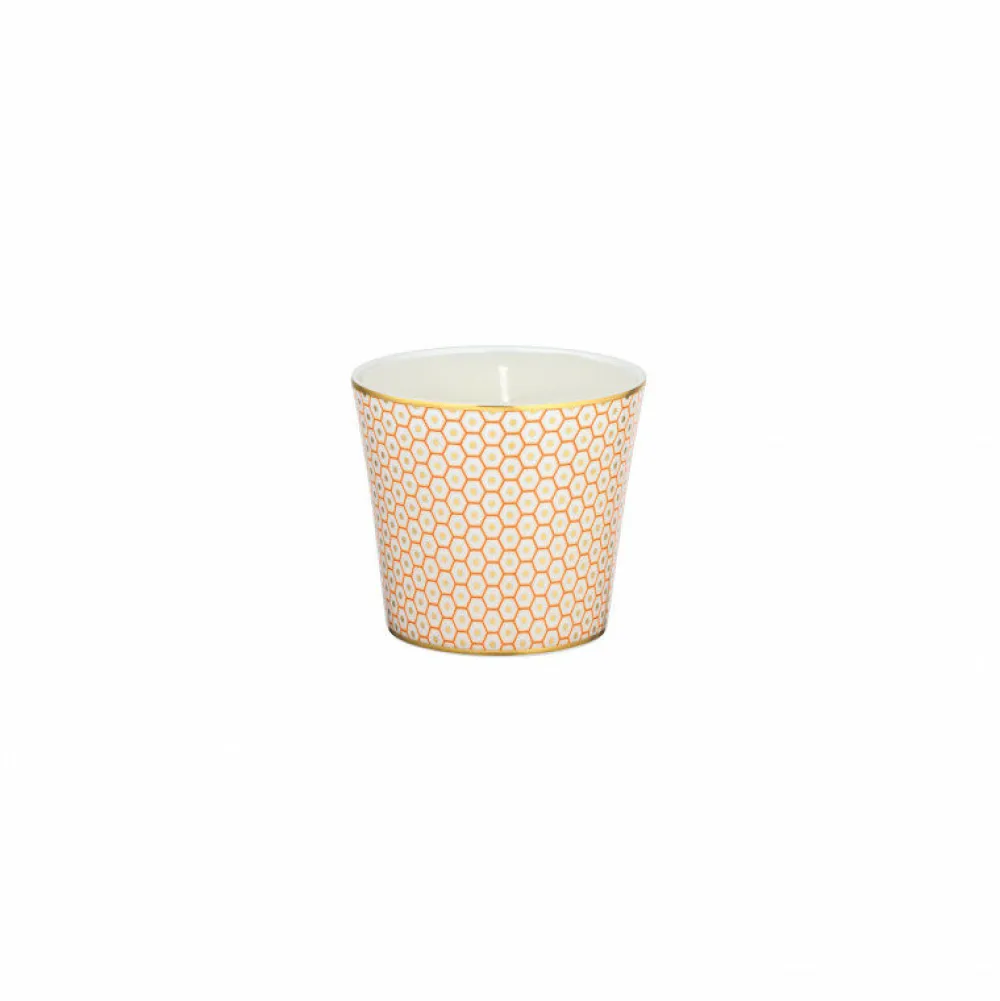 Vessière Cristaux Photophore & Bougie|Pot à bougie porcelaine 8 cm Trésor Raynaud
