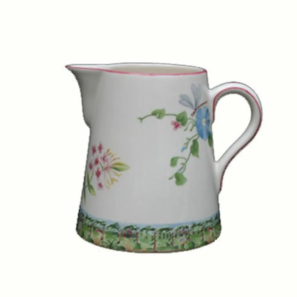 Vessière Cristaux Lunéville|Pot conique vent de fleurs