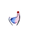 Vessière Cristaux Bestiaire|Animaux Cristal|Poule cristal rose et bleu