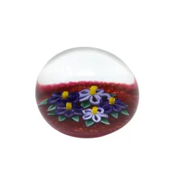 Vessière Cristaux Sulfures, Presse-Papiers|Décoration|Presse-papier cristal gilles gicquel