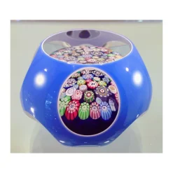 Vessière Cristaux Décoration|Sulfures Cristal|Presse-papier cristal millefiori