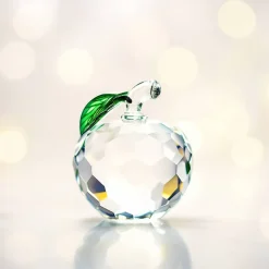 Vessière Cristaux Sulfures, Presse-Papiers|Décoration|Presse-papier pomme cristal
