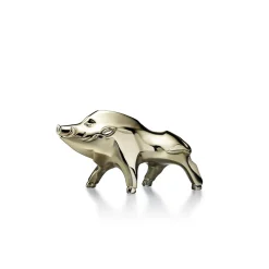 Vessière Cristaux Bestiaire|Animaux Cristal|Sanglier or baccarat