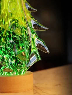 Vessière Cristaux Luminaires|Décoration|Sapin de noël lumineux cristal de Lorraine