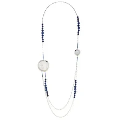 Vessière Cristaux Bijoux|Pendentifs Cristal|Sautoir aréthuse rond Lalique