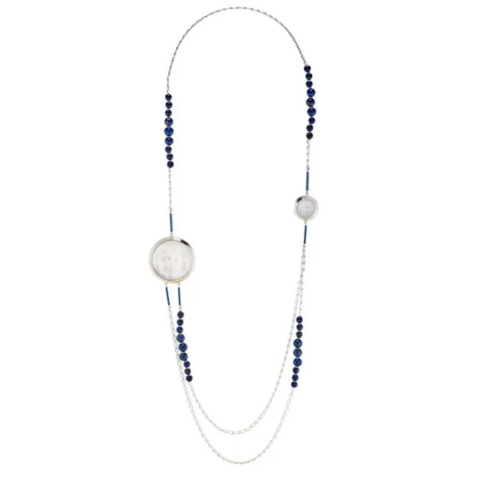 Vessière Cristaux Bijoux|Pendentifs Cristal|Sautoir aréthuse rond Lalique