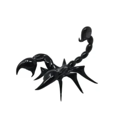 Vessière Cristaux Bestiaire|Animaux Cristal|Scorpion cristal noir – mof