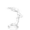 Vessière Cristaux Sculptures Et Figurines|Sculptures Cristal|Sculpture acrobate bras levés Lalique