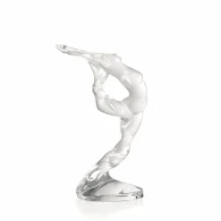 Vessière Cristaux Sculptures Et Figurines|Sculptures Cristal|Sculpture acrobate jambe levées Lalique