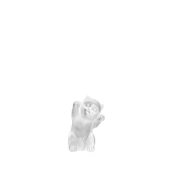 Vessière Cristaux Sculptures Et Figurines|Bestiaire|Sculpture chaton lalique