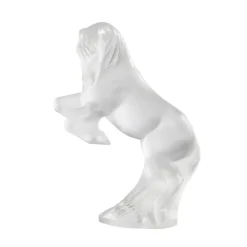 Vessière Cristaux Sculptures Et Figurines|Bestiaire|Sculpture Cheval cabré grand modèle Lalique