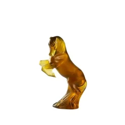 Vessière Cristaux Sculptures Et Figurines|Bestiaire|Sculpture Cheval cabré petit modèle Lalique