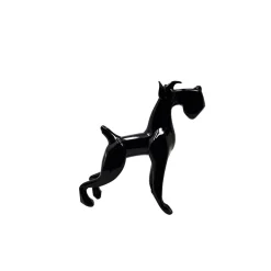 Vessière Cristaux Bestiaire|Animaux Cristal|Sculpture chien humoristique
