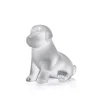 Vessière Cristaux Sculptures Et Figurines|Bestiaire|Sculpture chiot assis sugar lalique