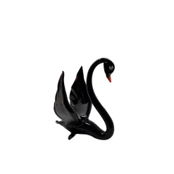 Vessière Cristaux Bestiaire|Animaux Cristal|Sculpture cygne humoristique