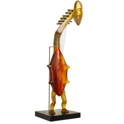 Vessière Cristaux Editions D’Art|Éditions D’Art Cristal|Sculpture harpe rituelle branly museum Daum