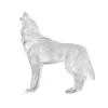 Vessière Cristaux Bestiaire|Sculptures Et Figurines|Sculpture loup incolore lalique