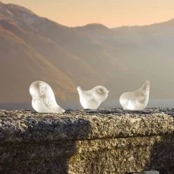 Vessière Cristaux Bestiaire|Sculptures Et Figurines|Sculpture Piou-Piou Tête levée Lalique
