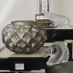 Vessière Cristaux Sculptures Et Figurines|Sculptures Cristal|Sculpture victoire lalique