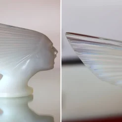 Vessière Cristaux Sculptures Et Figurines|Sulfures Cristal|Sculpture Victoire opale « Spirit of the wind » Lalique