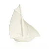 Vessière Cristaux Lunéville|Sculpture voile art déco Faïence de Lunéville