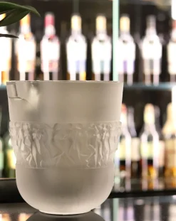 Vessière Cristaux Art De La Table|Accessoires Table Cristal|Seau à champagne bacchantes lalique
