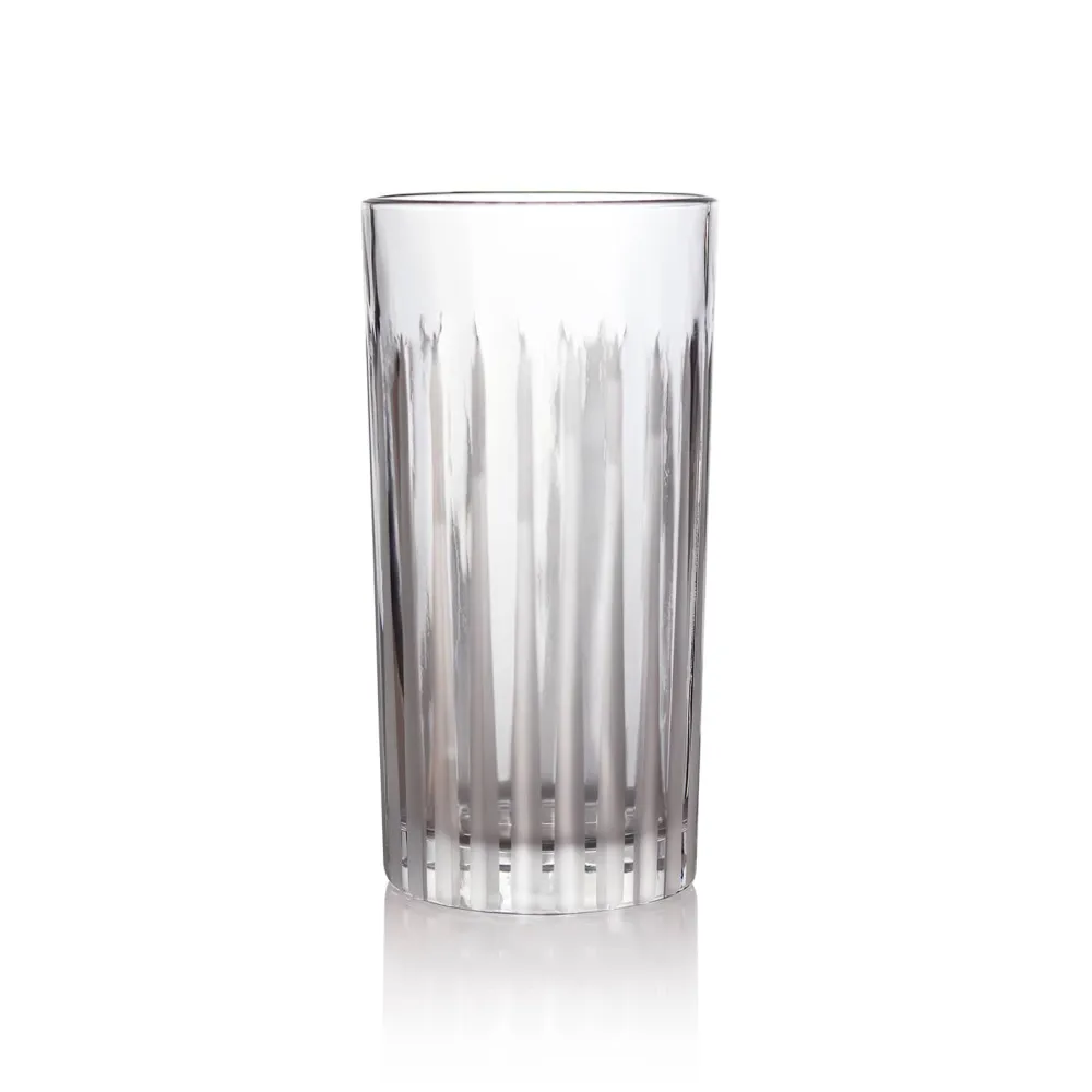 Vessière Cristaux Verre En Cristal Taillé|Art De La Table|Set 4 Chopes cristal clair timeless