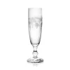 Vessière Cristaux Verre En Cristal Taillé|Flûte Champagne|Set 2 Flûtes à champagne Gœrgette taille raisin