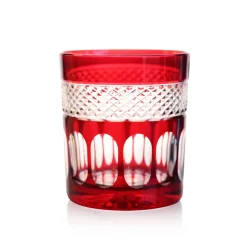 Vessière Cristaux Art De La Table|Verre Cristal Couleur|Set 2 gobelets en cristal mireille