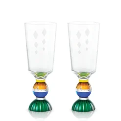Vessière Cristaux Verre|Coffrets Verres Cristal|Set 2 grand verre Ascot Reflections Copenhagen