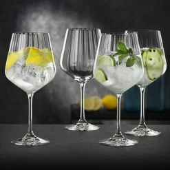 Vessière Cristaux Verre Ballon|Art De La Table|Set 4 verres gin & tonic nachtmann