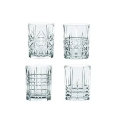 Vessière Cristaux Verre À Eau|Art De La Table|Set 4 verres whisky highland