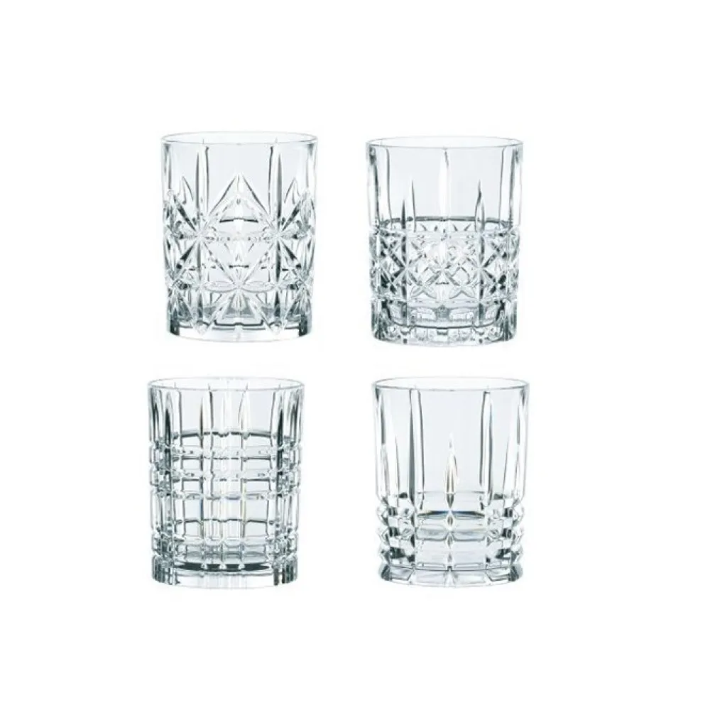 Vessière Cristaux Verre À Eau|Art De La Table|Set 4 verres whisky highland