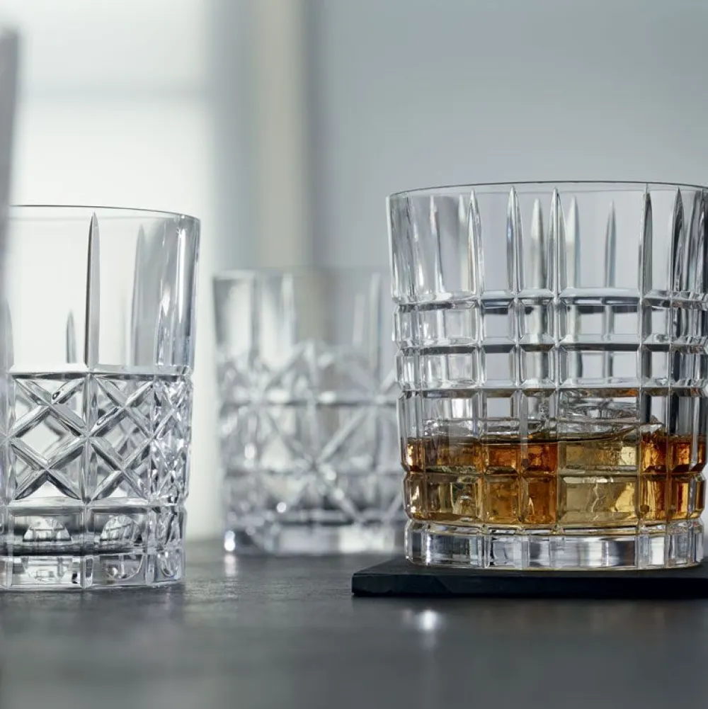 Vessière Cristaux Verre À Eau|Art De La Table|Set 4 verres whisky highland
